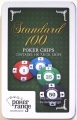 Żetony pokerowe Mini Standard 100 szt. 7,5g