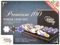Żetony pokerowe Premium Skóra 100 szt. 14g
