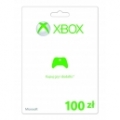 Karta Microsoft Xbox Live 100zł X360