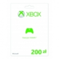 Karta Microsoft Xbox Live 200zł X360