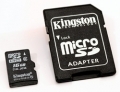 Karta pamięci Micro SD 16GB + adapter SD